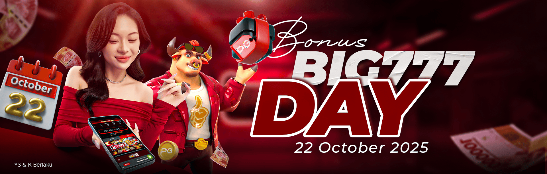 BONUS BIG777DAY